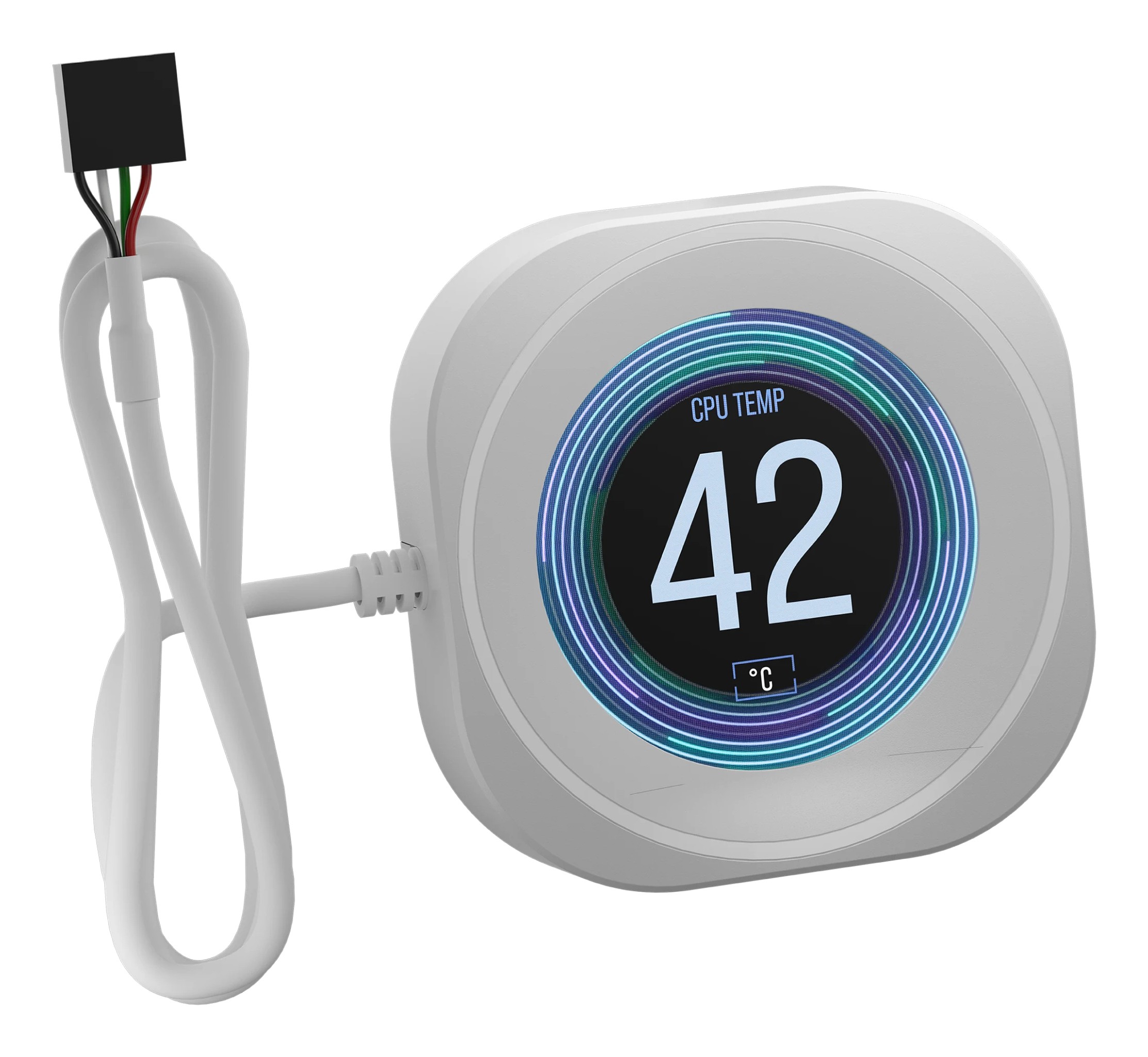 Corsair Nautilus RS Display - Corsair Nautilus RS, Display, White,
