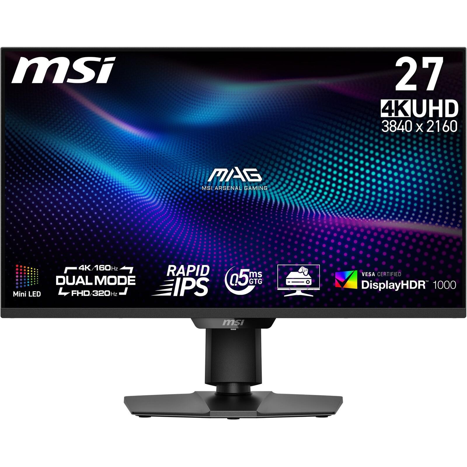 MSI MAG 274QPFDE X30MV (68.6 cm (27 Zoll), schwarz, QHD, Rapid-VA, DP,