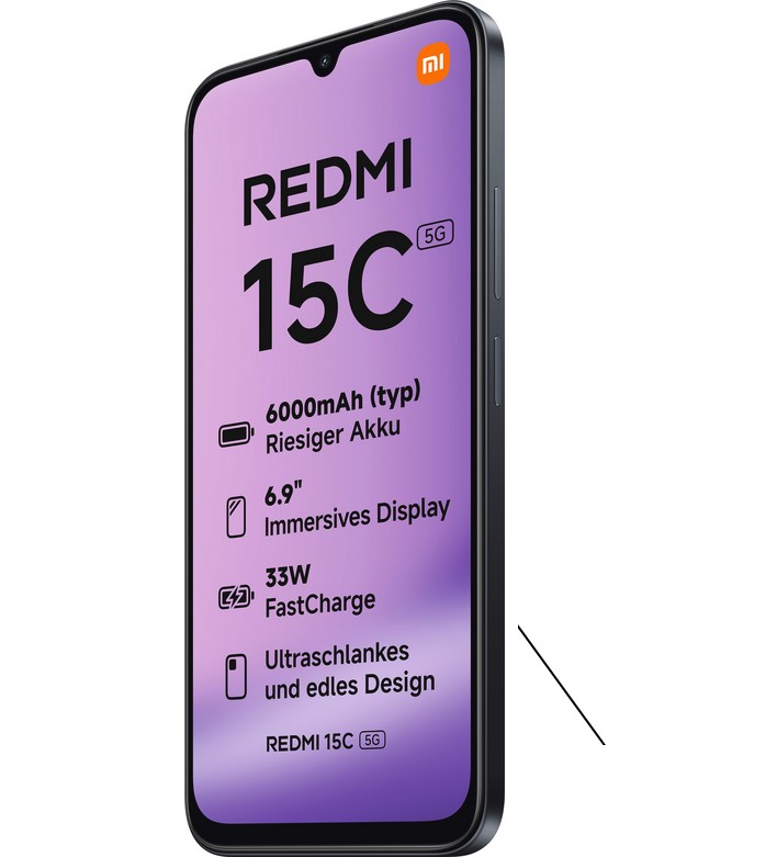 Xiaomi Redmi 15C 17.5 cm (6.9") 5G USB Type-C 4 GB 128 GB 6000 mAh