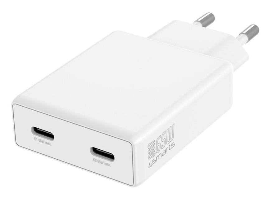 4smarts 546065 mobile device charger Universal White AC Fast charging