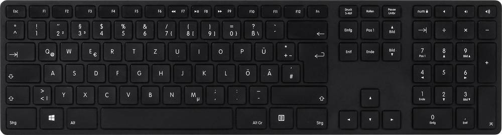 Matias FK416PCDCBB-DE Wireless USB-C Keyboard Kabellos Tastatur