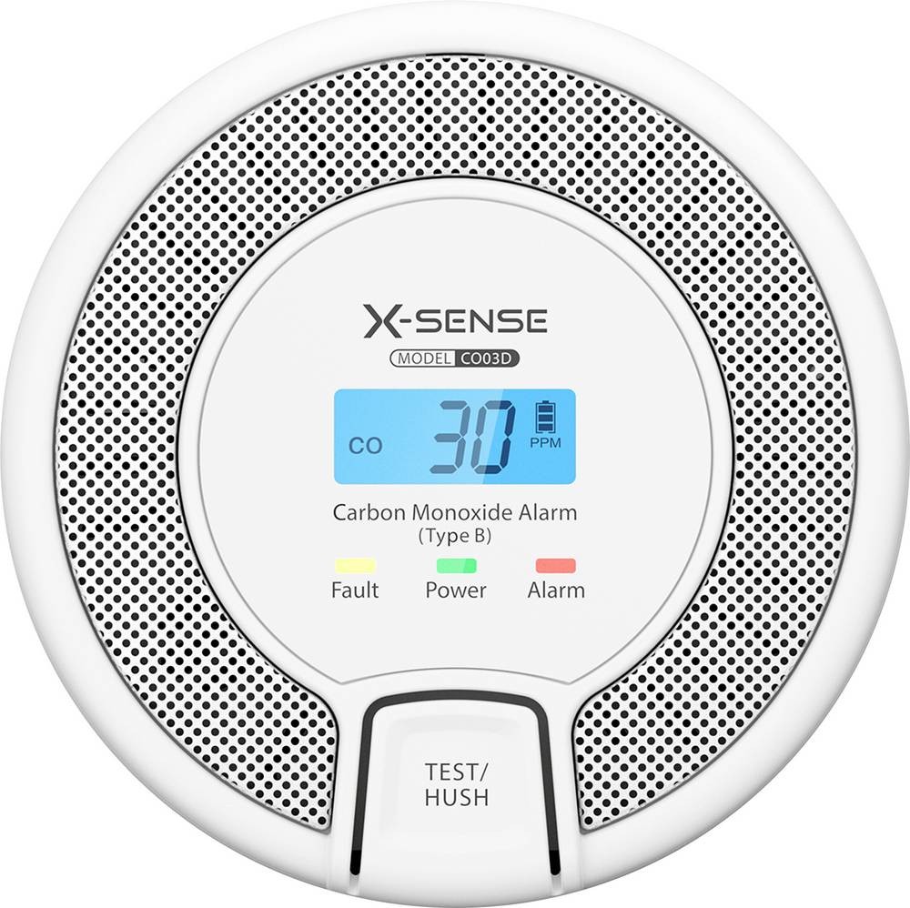 X-Sense CO03D smoke detector Carbon monoxide detector Wired - X-Sense