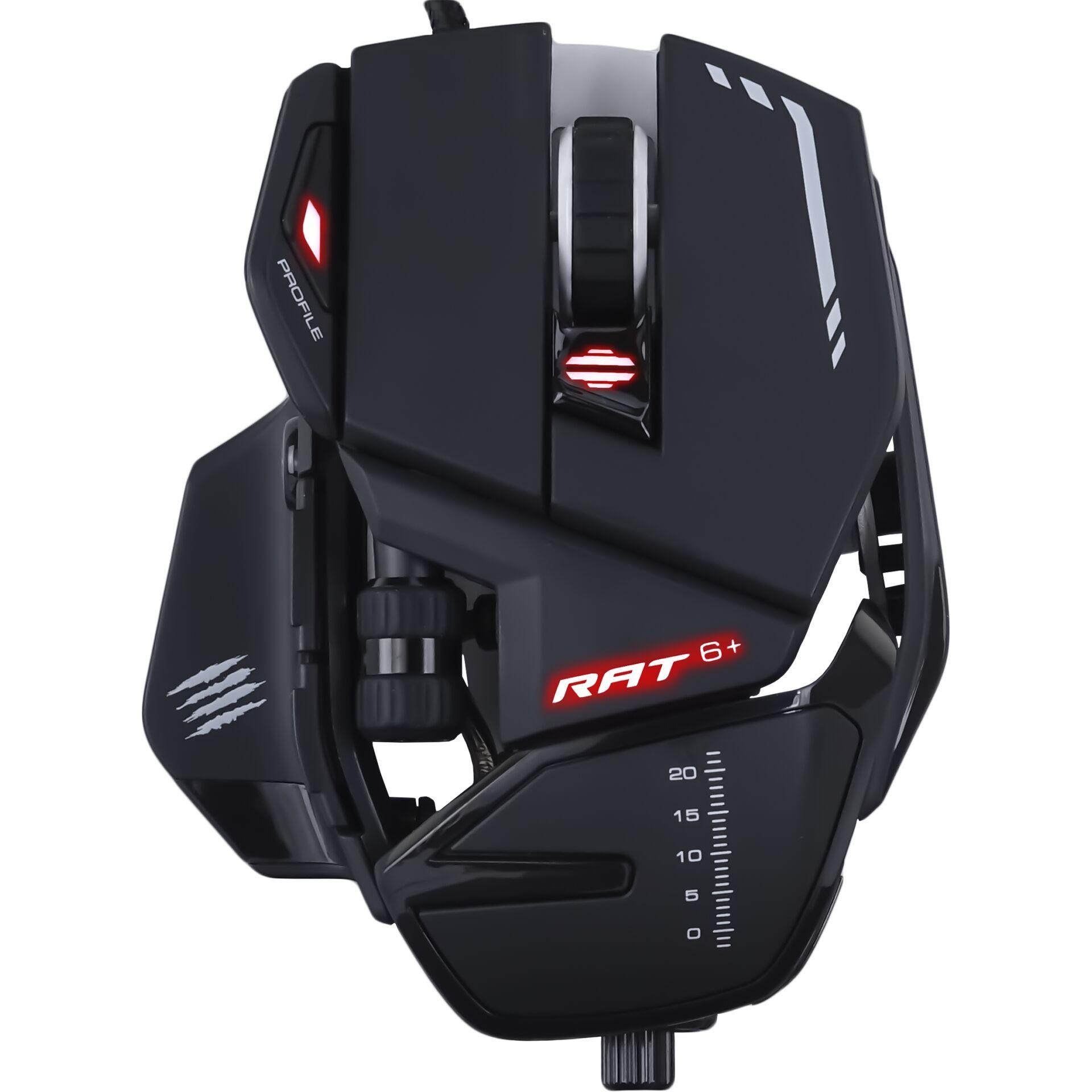 Mad Catz R.A.T. 6+ mouse Gaming Right-hand USB Type-A Optical 12000