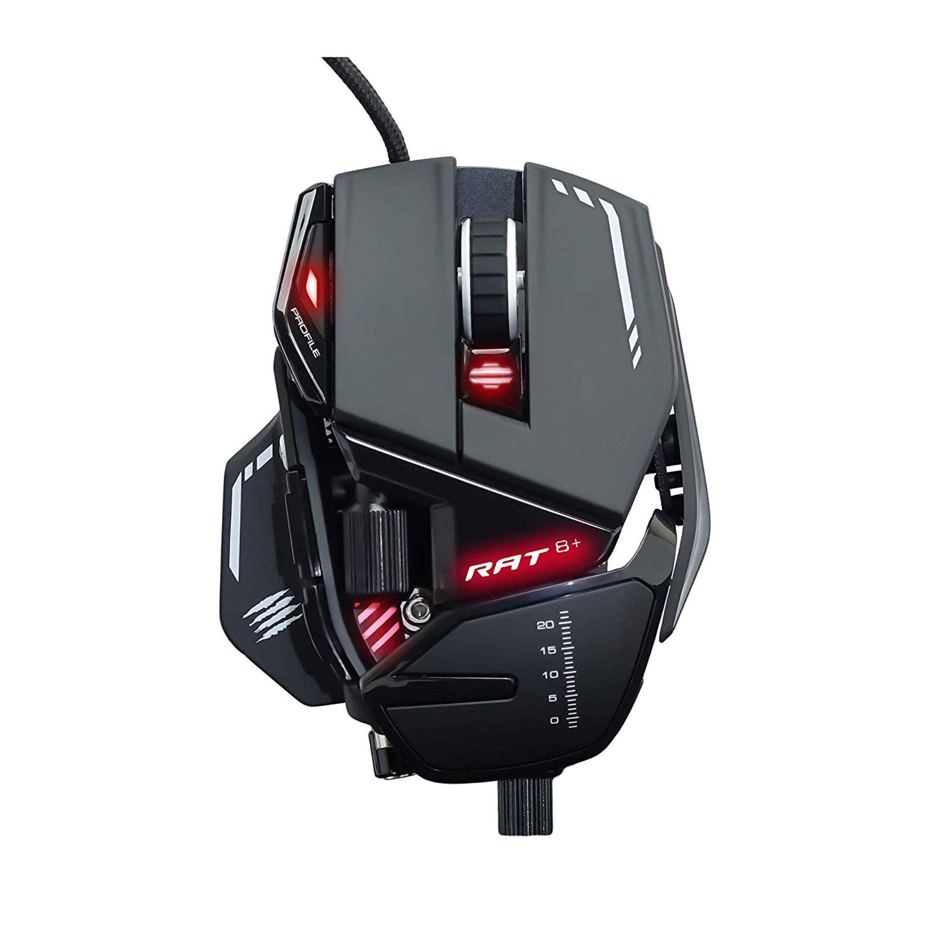 Mad Catz R.A.T. 8+ mouse Gaming Right-hand USB Type-A Optical 16000