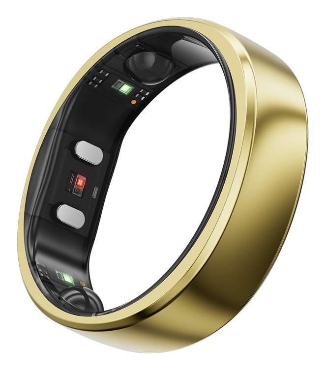 RingConn Gen 2 No Anello intelligente con activity tracker IP68 Oro -
