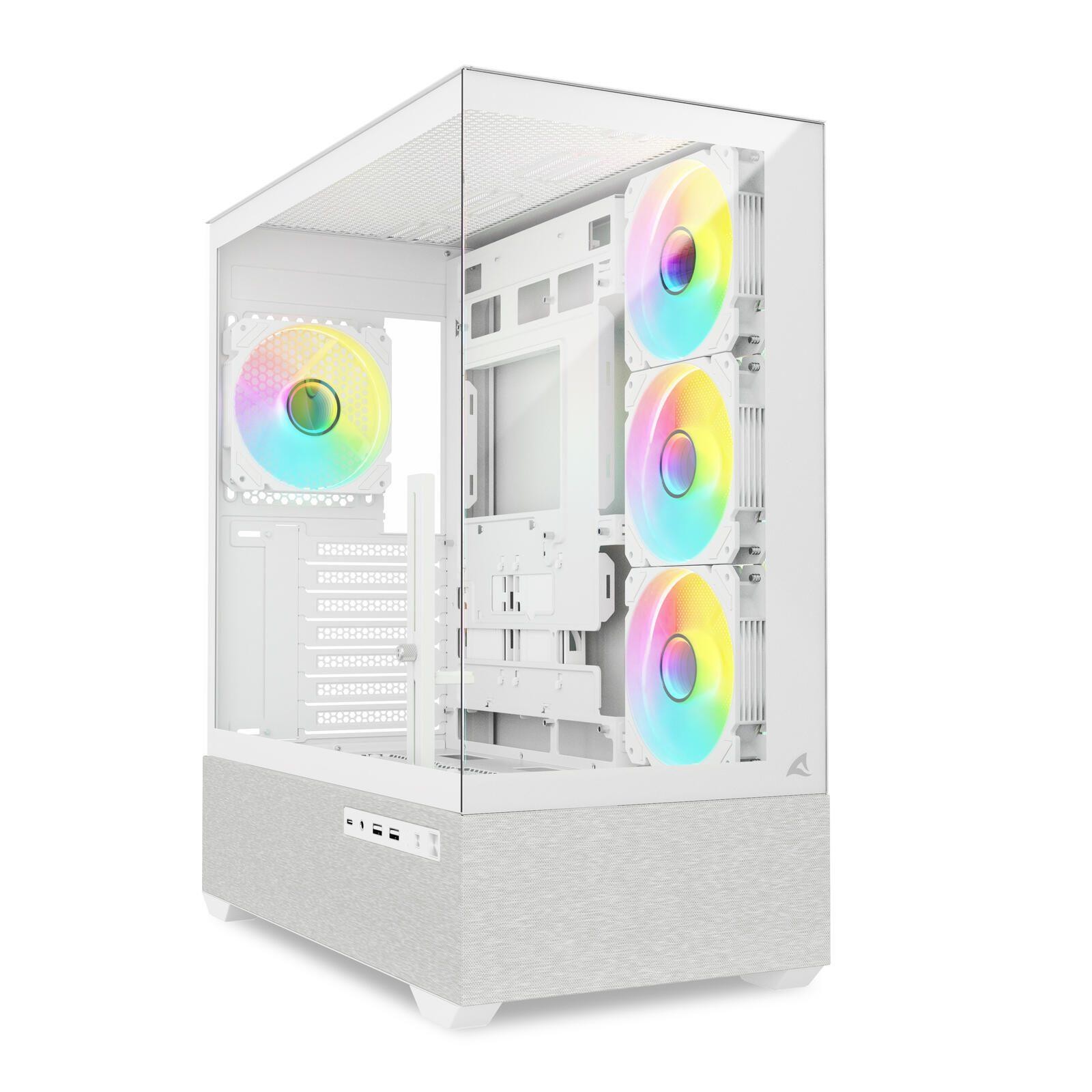 Sharkoon AK7 ARGB ATX blanc