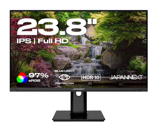 JAPANNEXT JN-IPS2382FHDR-HSP computer monitor 61 cm (24") 1920 x 1080