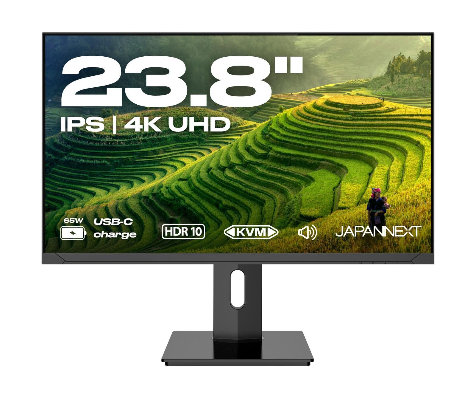 JAPANNEXT JN-IPS2380UHDR-C65W-HSP computer monitor 60.5 cm (23.8")