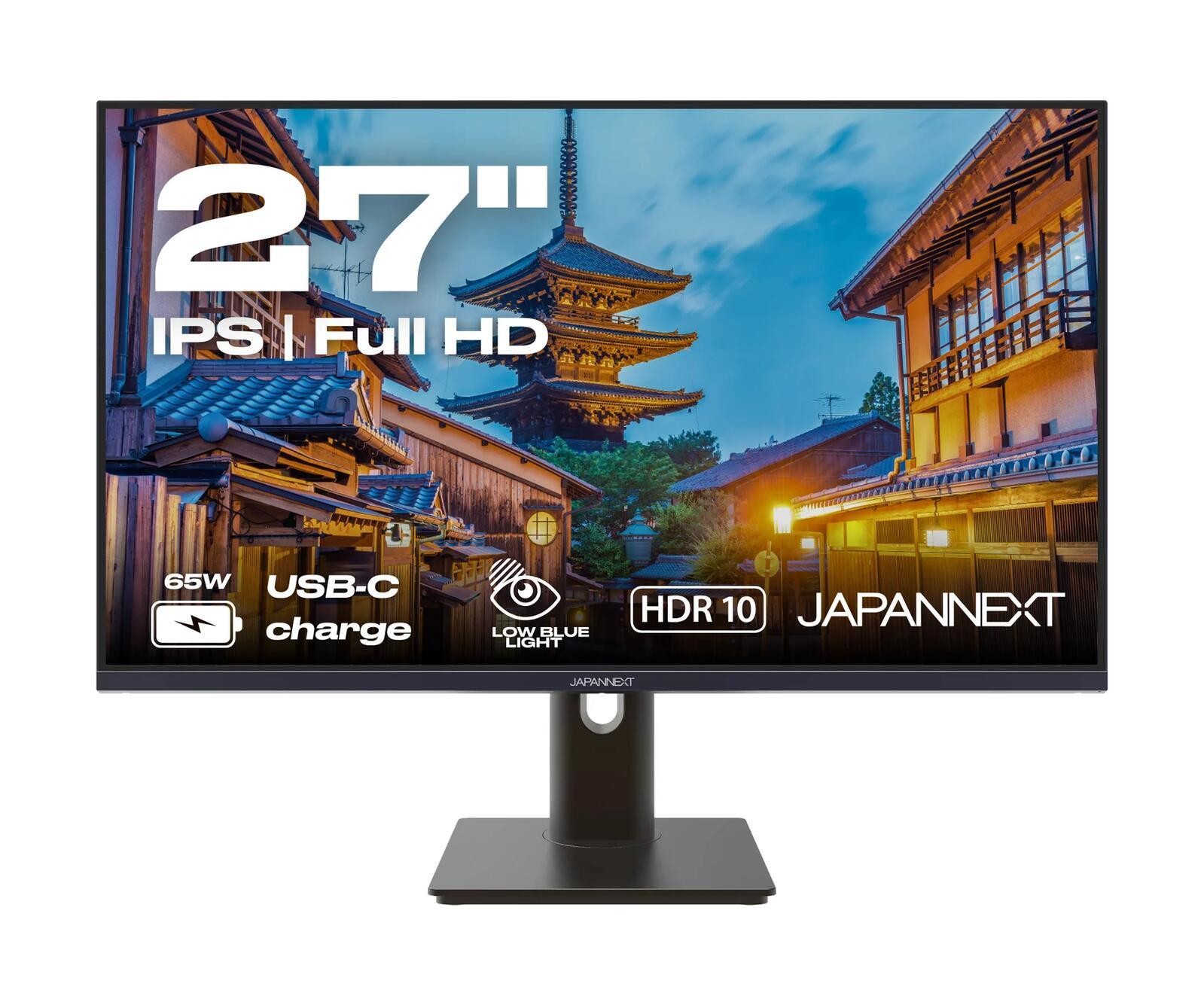 JAPANNEXT JN-IPS27FHDR-C65W-HSP computer monitor 68.6 cm (27") 1920 x
