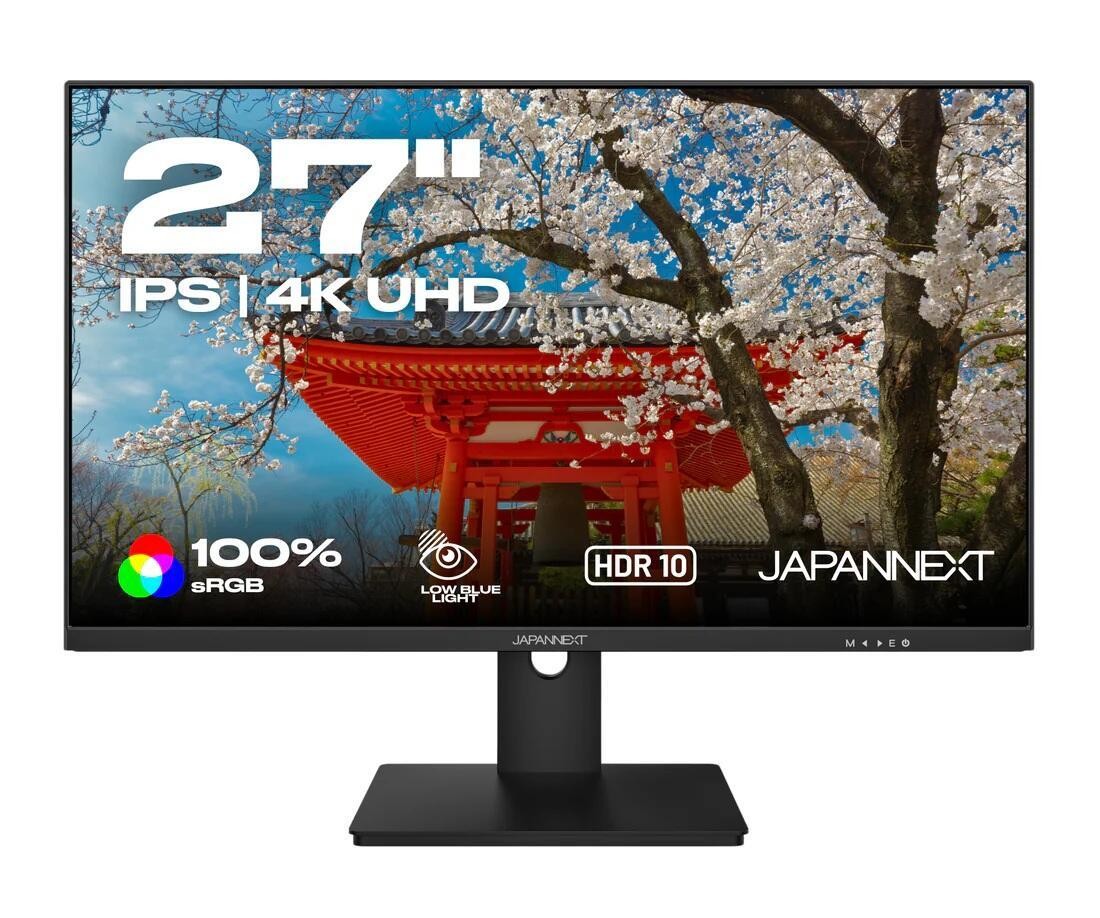 JAPANNEXT JN-IPS270UHD60F écran plat de PC 68,6 cm (27") 3840 x 2160
