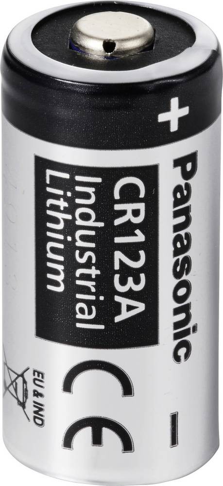 Panasonic CR123A Fotobatterie CR123A Lithium 1550 mAh 3V 1000St.