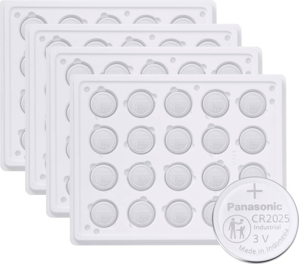 Panasonic Knopfzelle CR2025 3V 800 St. 165 mAh Lithium CR2025