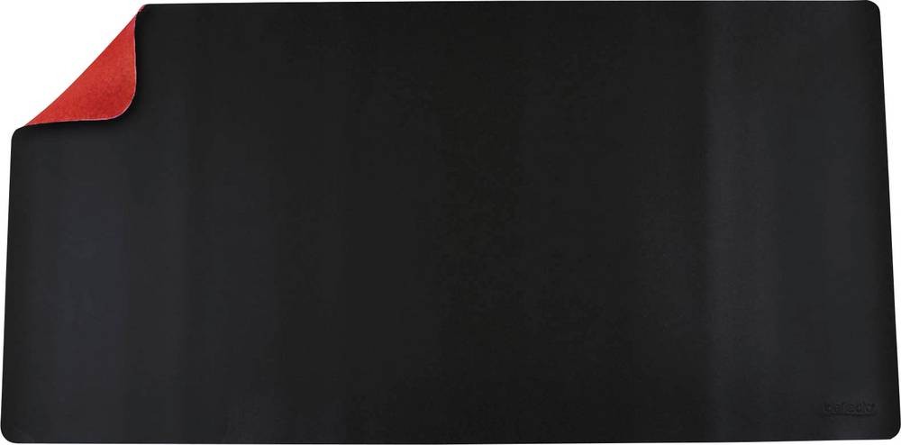 Deflecto DM8040BR Schreibunterlage black, Rot (B x H) 800mm x 400mm