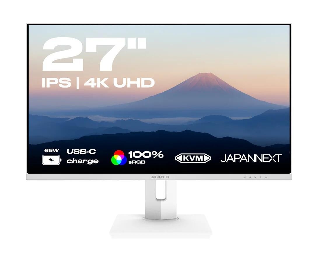 JAPANNEXT JN-IPS270UHD60F-C65W-HSP-W computer monitor 68.6 cm (27")