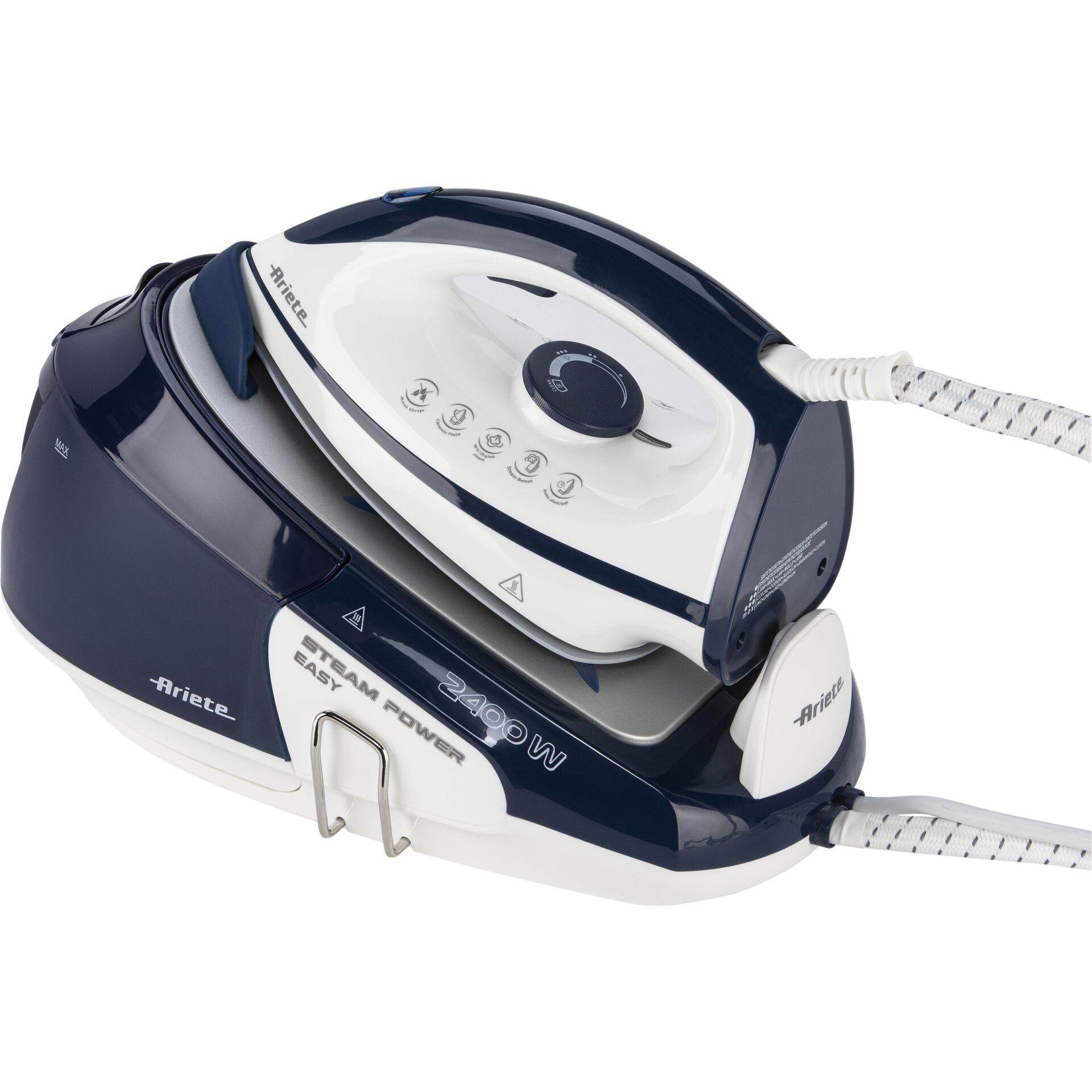 Ariete 5571/00 2400 W 1,8 L Semelle en céramique Bleu, Blanc -
