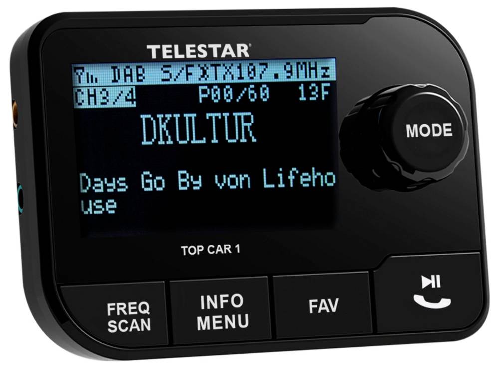 Telestar 5100001 radio Car Digital Black - Telestar 5100001, Car,