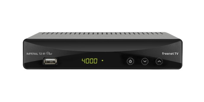 Imperial T2 IR Plus Ethernet (RJ-45) Full HD Black - Imperial T2 IR