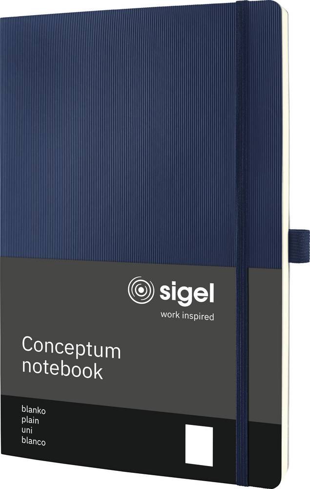 Sigel CO340 Notizbook Conceptum Softcover DIN A4 blanko dark blue