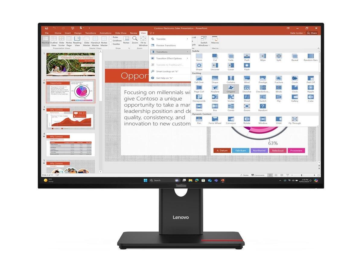 Lenovo ThinkVision T27-40 Monitor - Lenovo ThinkVision T27-40 Monitor,