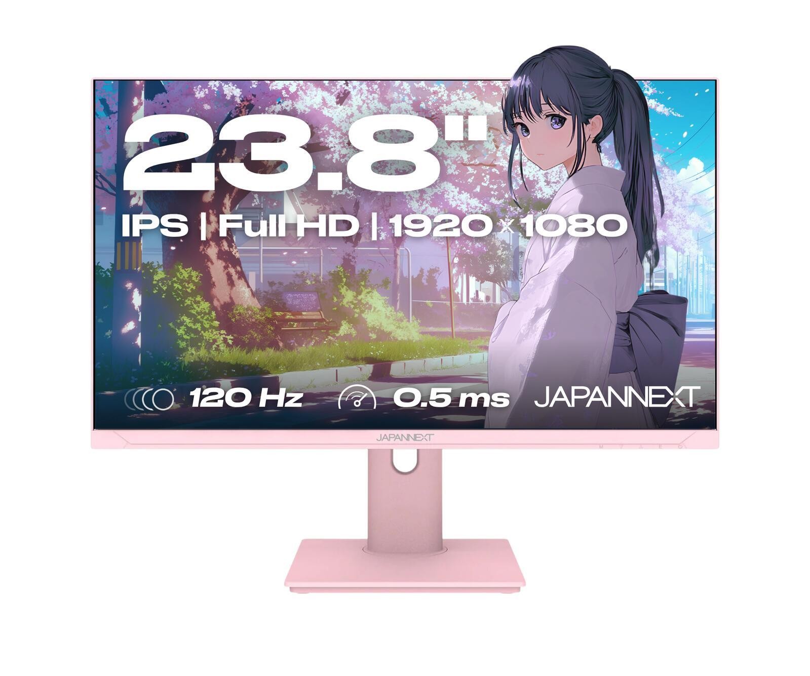 JAPANNEXT JN-I238FHD120F-HSP-PK computer monitor 60.5 cm (23.8") 1920