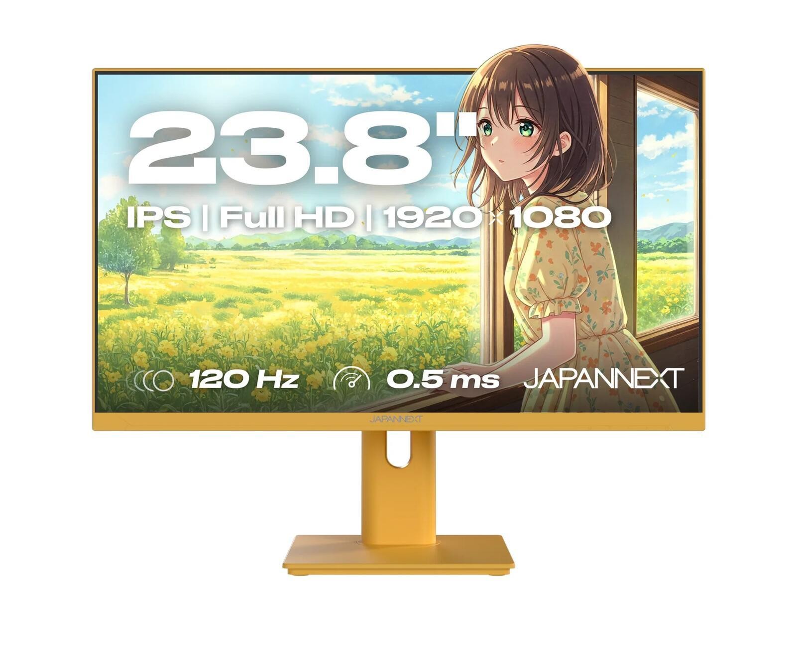 JAPANNEXT JN-I238FHD120F-HSP-YE computer monitor 60.5 cm (23.8") 1920