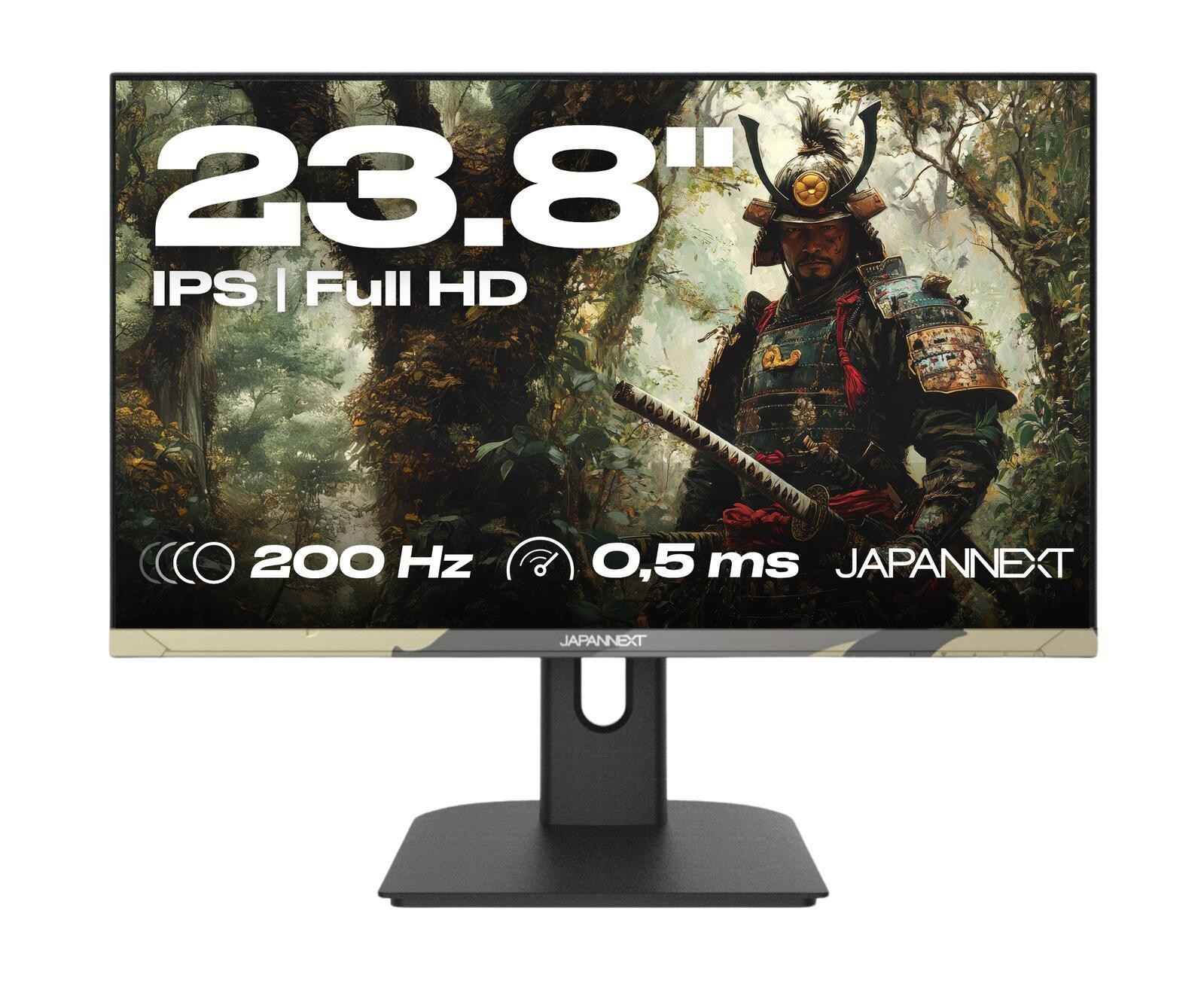 JAPANNEXT JN-IPS238FHD200F-HSP-CAMO Monitor PC 61 cm (24") 1920 x