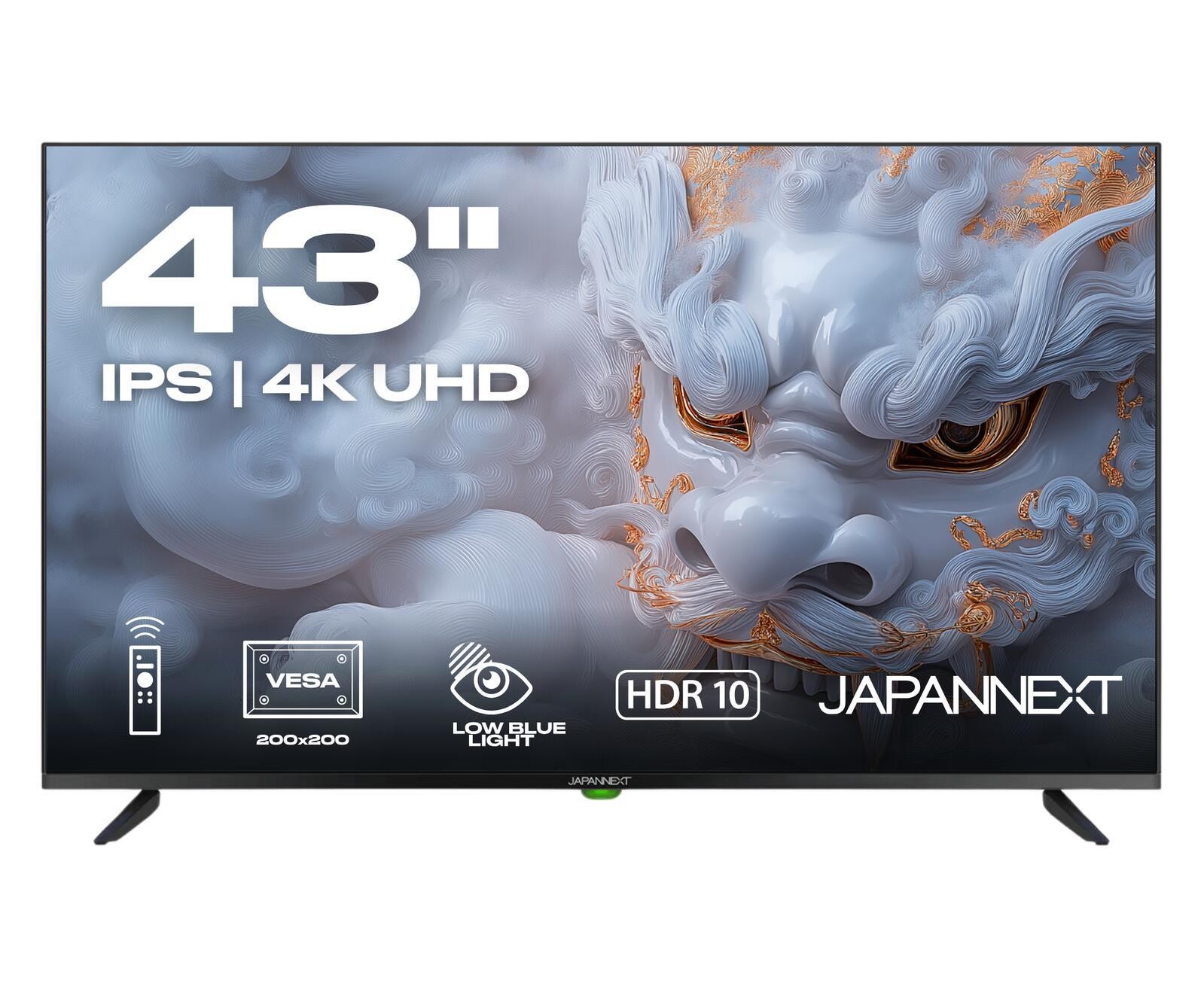 JAPANNEXT JN-IPS430UHD60F écran plat de PC 109,2 cm (43") 3840 x