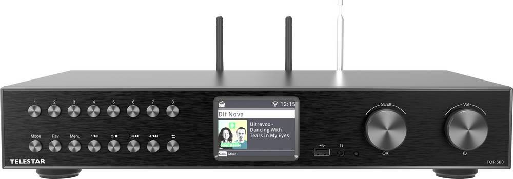 Telestar 5700500 audio tuner Home Black - Telestar 5700500, Home,