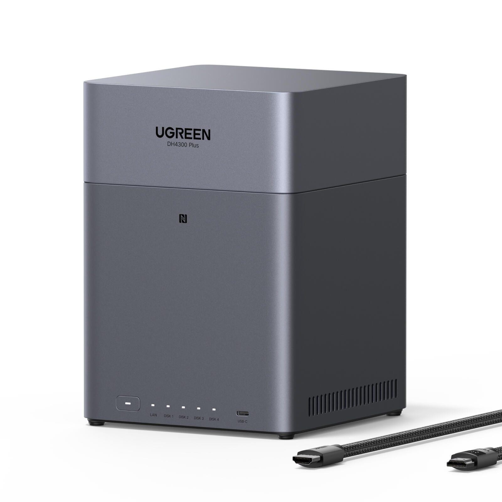 Carcasa vacía para servidor NAS UGREEN NASync DH 4300 Plus Bundle de