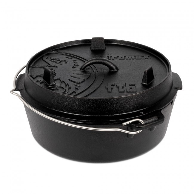 Petromax ft6-t forno olandese 5,5 L Nero - Petromax ft6-t, 5,5 L,