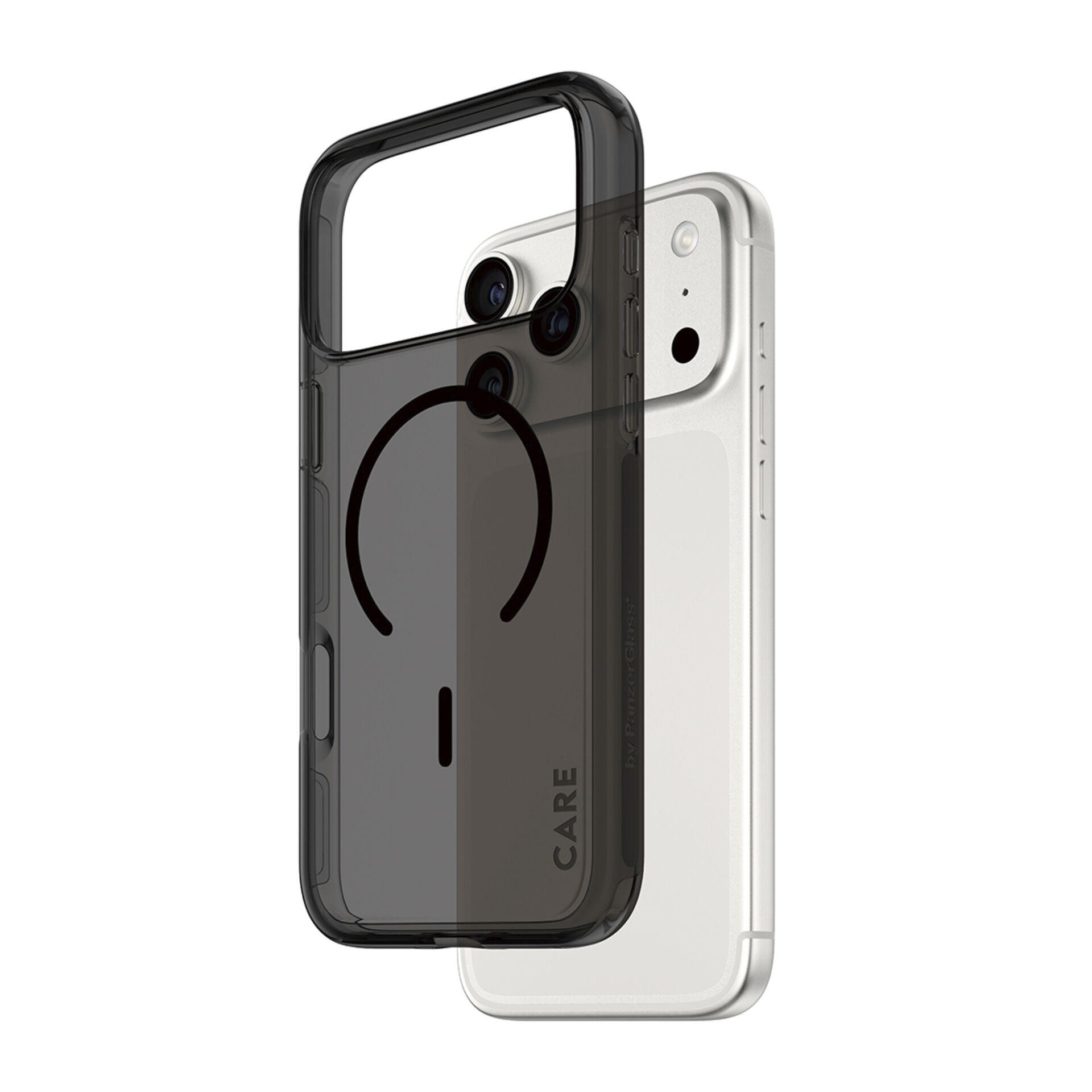 CARE by PanzerGlass Case Urban Expl Smokey BK MagSafe iP 17 P M