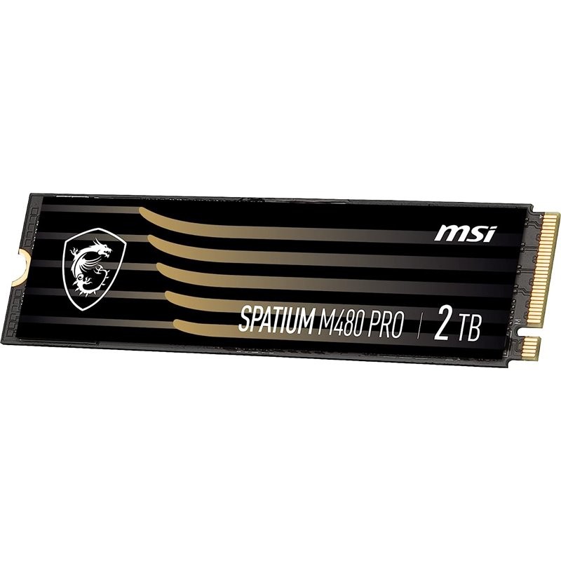 SSD 2TB MSI Spatium M480 Pro (M.2 2280) PCIe Gen4 x4 NVMe