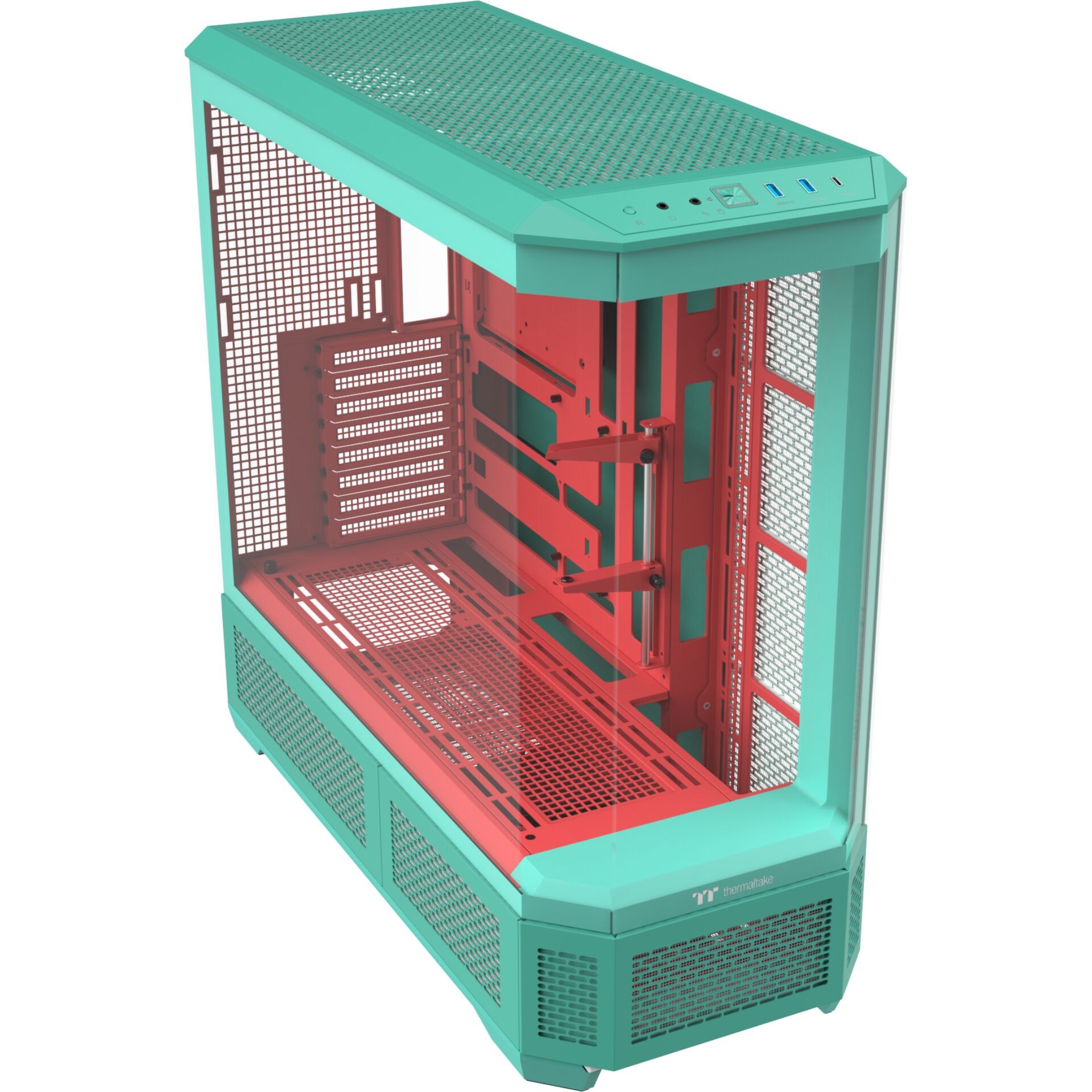 Thermaltake CA-11H-00FLWN-00 computer case Full Tower Mint colour -