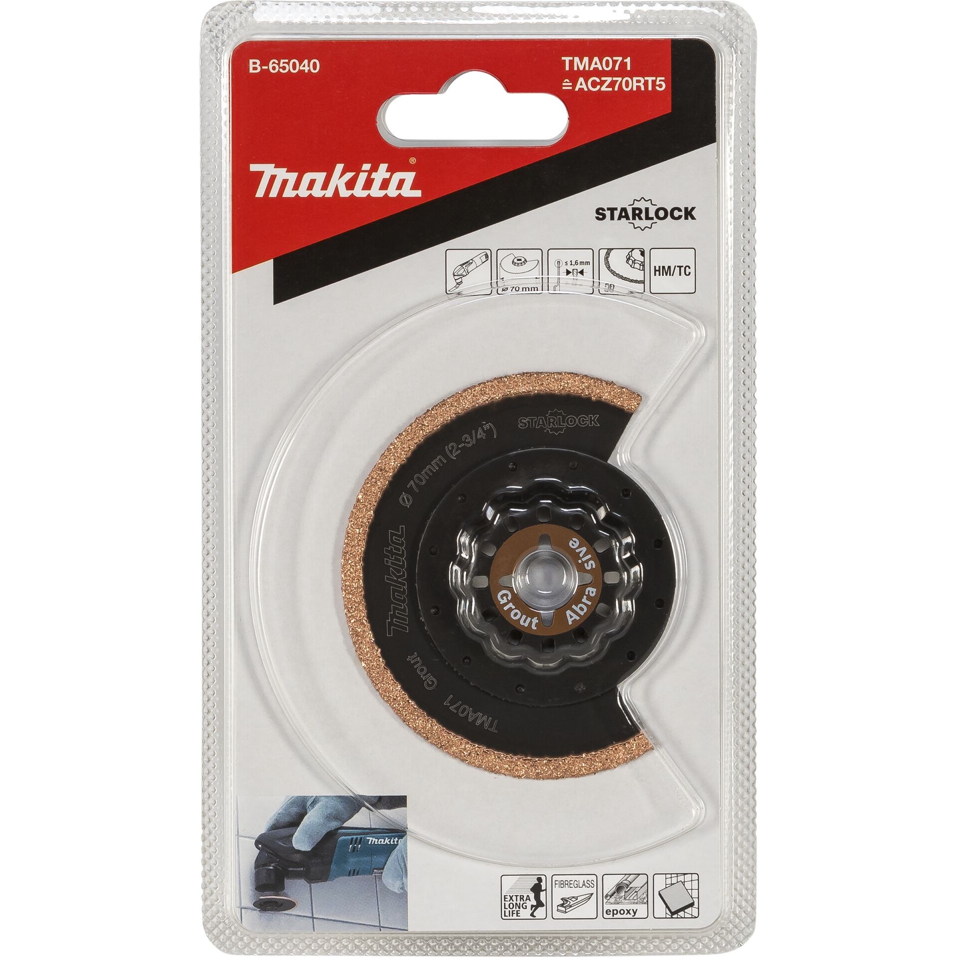 Makita B-65040 HM-saw blade 65 TMA071
