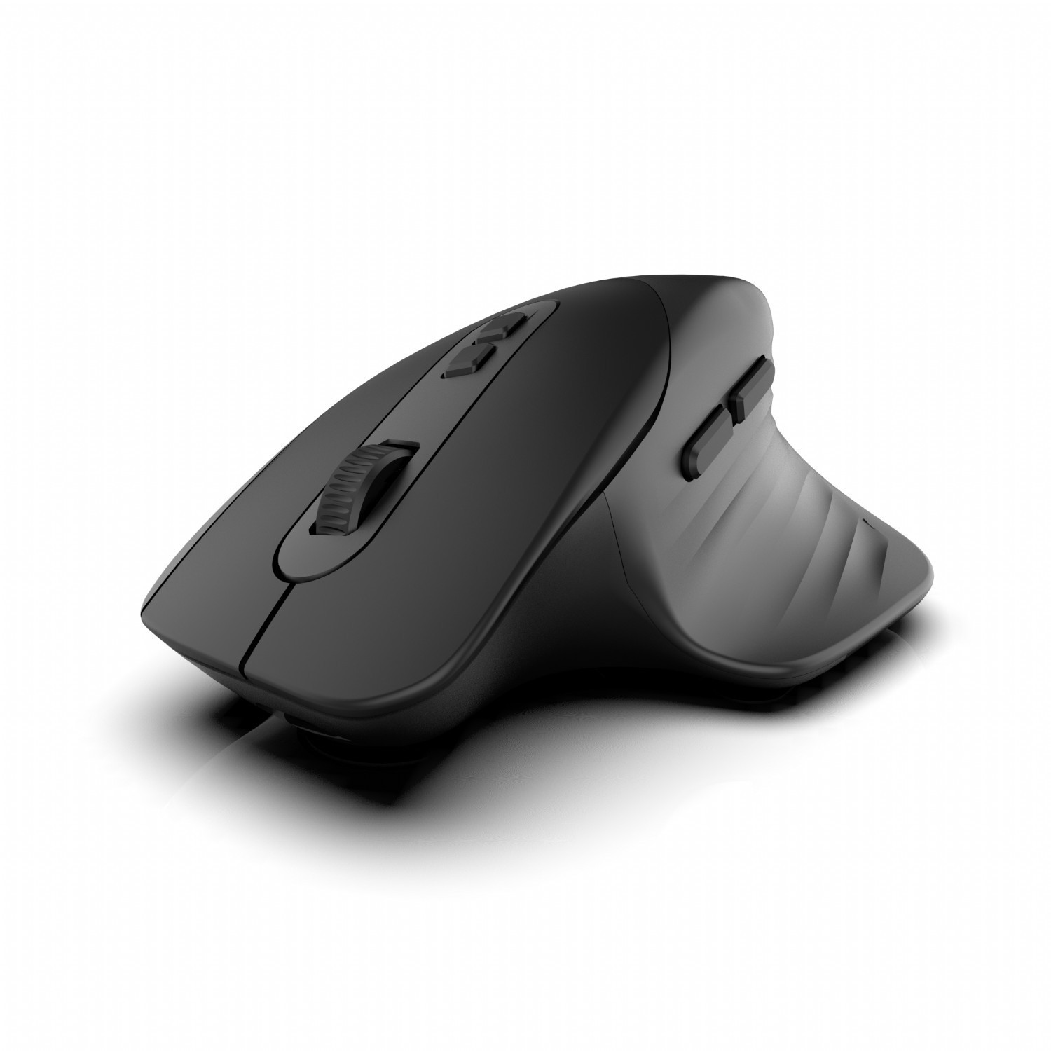 INCA Wrls Maus Ergo/1600DPI/7Tasten/2.4GHz/USB-C sw