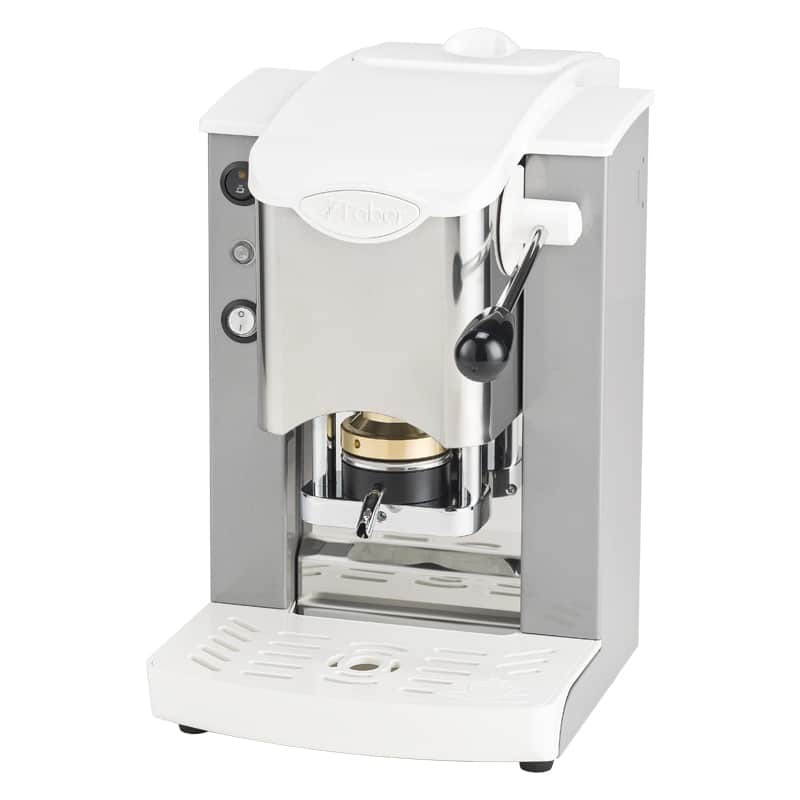 Faber Slot Inox ESE Pad espresso coffee machine grey white silver