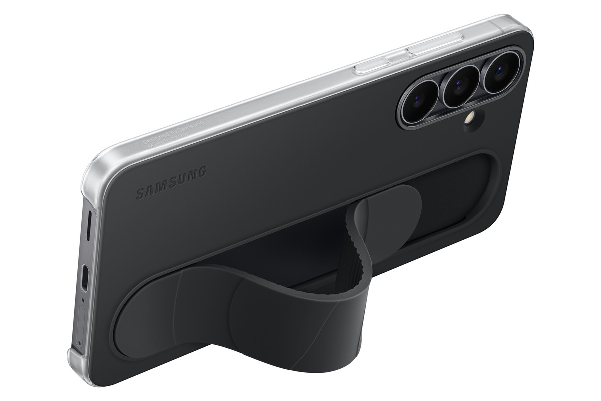 Samsung Coque avec lanière et support pour Galaxy S25 FE - Samsung