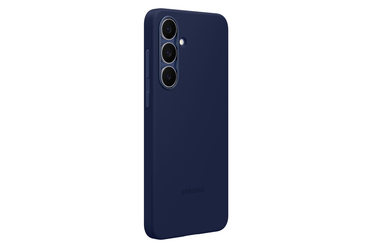 Samsung Silicone Cover für Galaxy S25 FE, Dark Blue