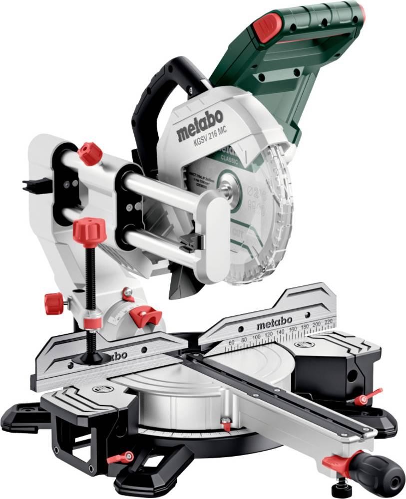 Scie à onglet Metabo KGSV 216 M, diamètre 216 mm, épaisseur 30 mm,