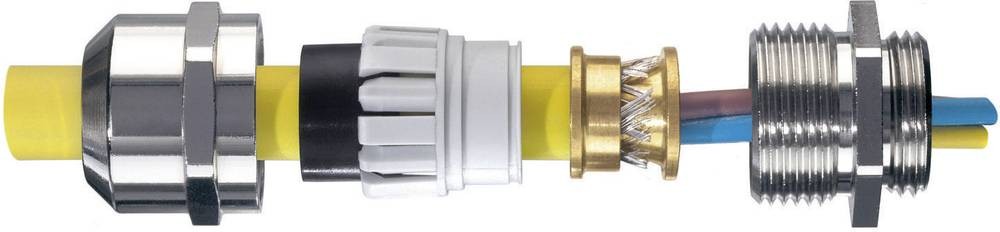WISKA Verschraubung EMV M16x1,5 con Erdungseinsatz incl. O-Ring