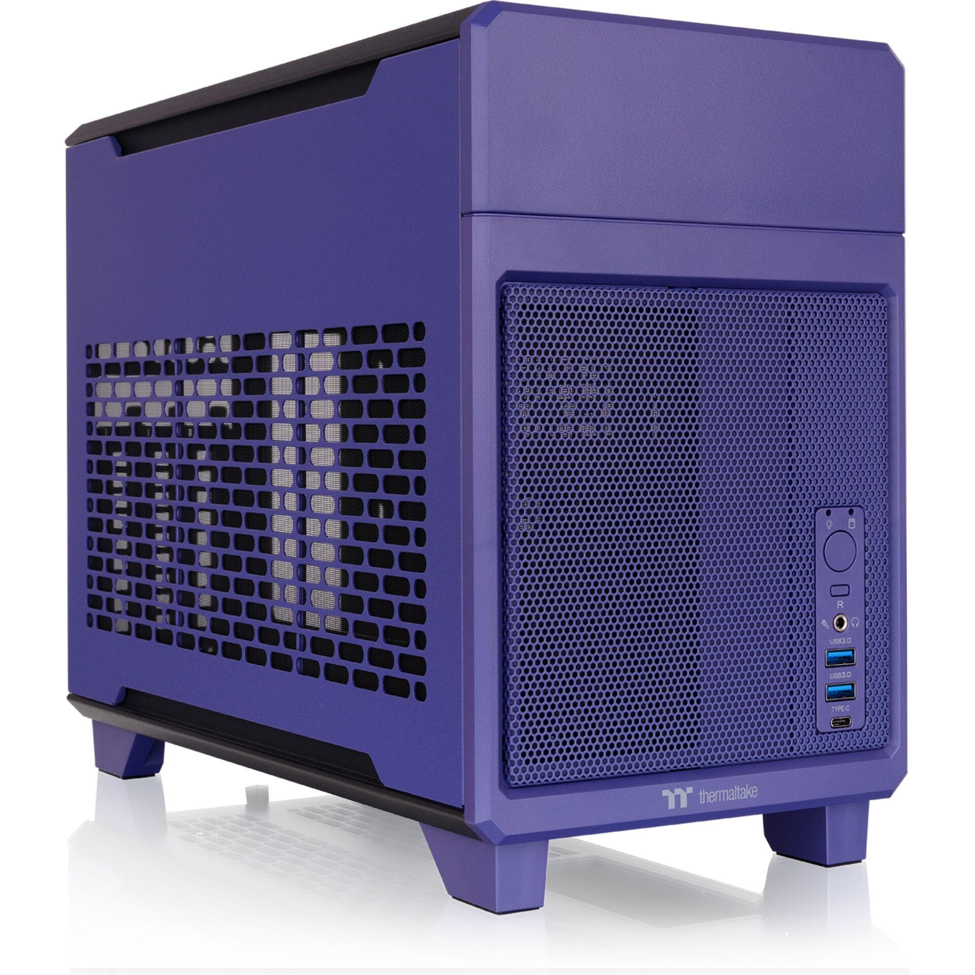 Thermaltake TR100 Mini Tower Violet - Thermaltake TR100, Mini Tower,