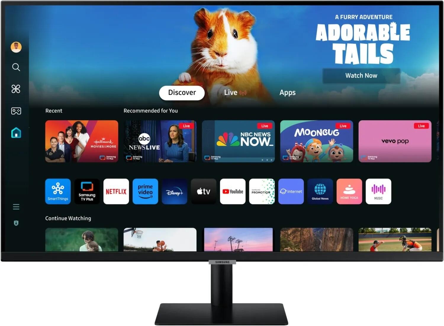 Samsung LS27DM500EUXDU Smart Monitor 68,6cm (27 Zoll)