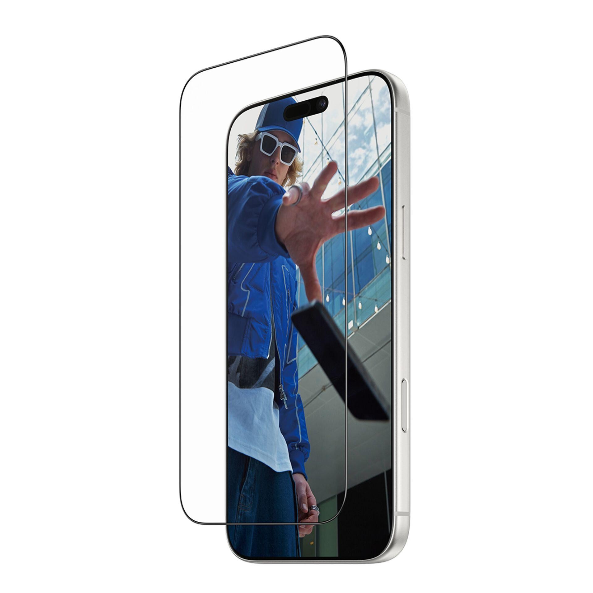 PanzerGlass Displayschutz mit schwarzem Rahmen Ultra-Wide Fit &