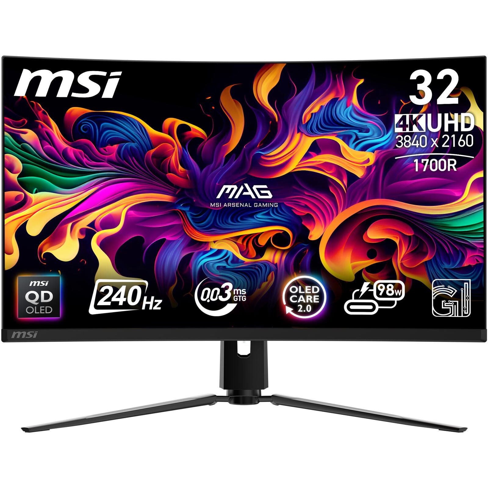 MSI MAG 321CQFDE E18 Curved Gaming Monitor 81,3 cm (32")