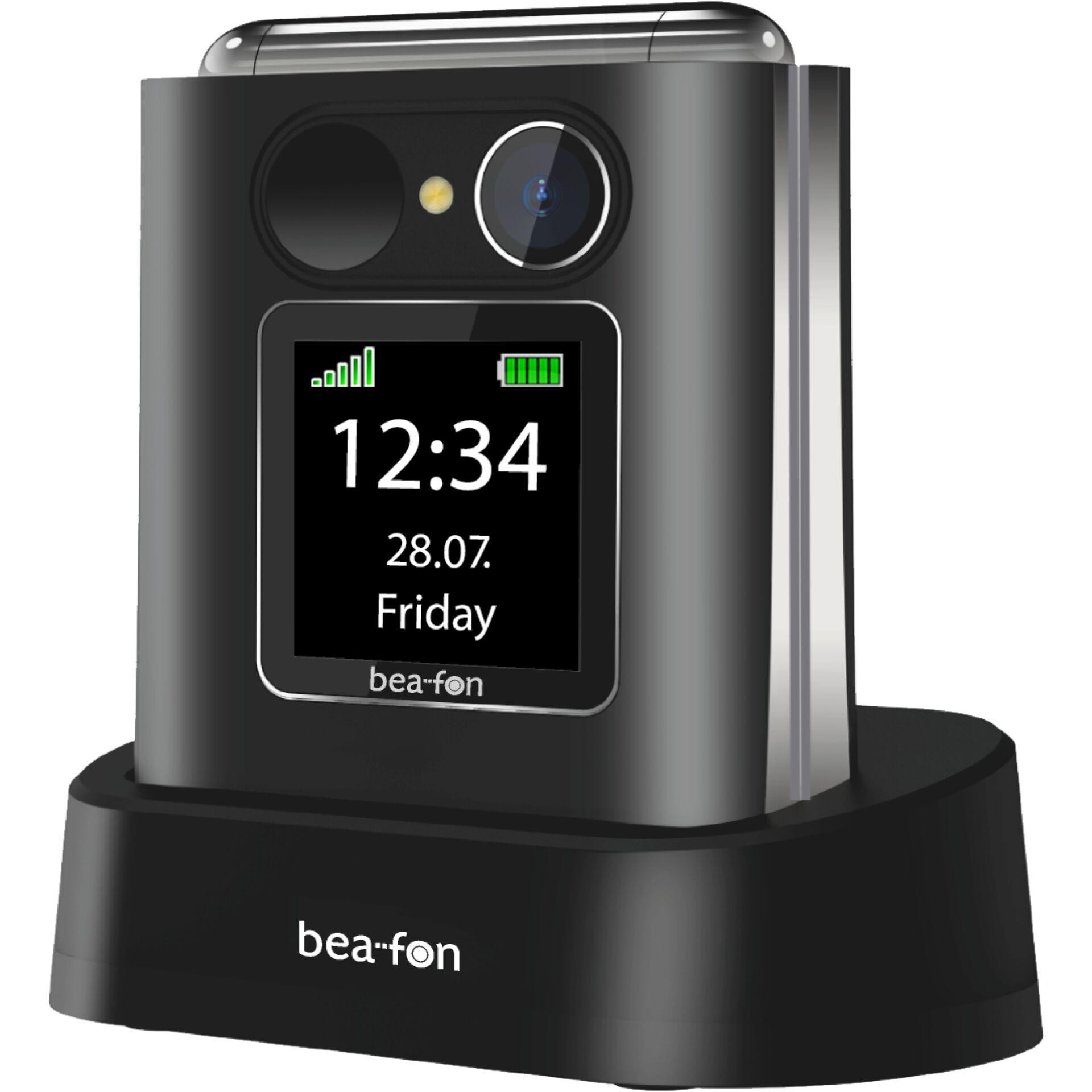 Beafon Bea-fon Fold 10 schwarz 2026 ohne Simlock, ohne Branding