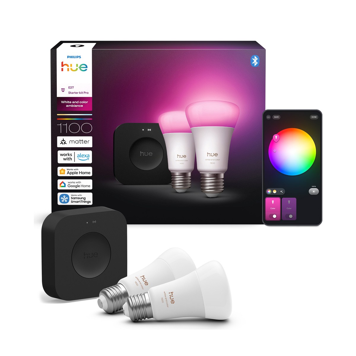 Philips Hue White and colour ambience 8721103107619 smart lighting