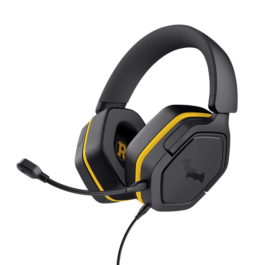 Trust 25784 headphones/headset Wired Head-band Gaming Black, Yellow -