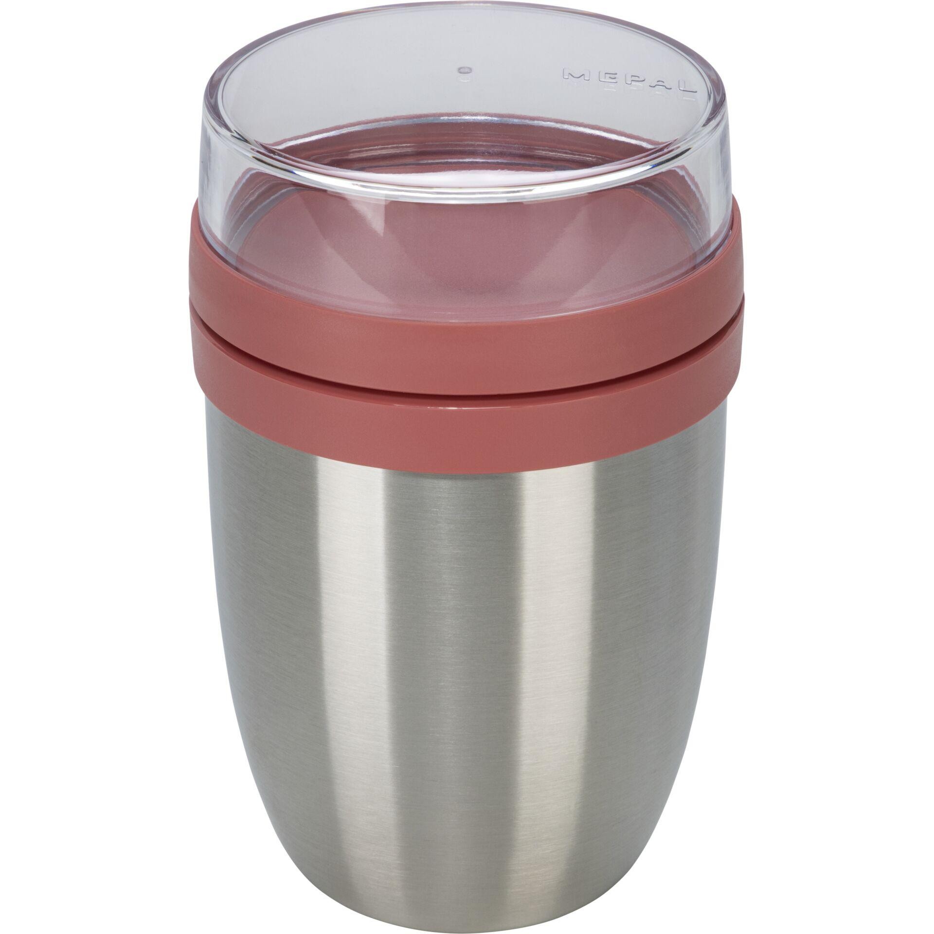 Mepal Thermo-Lunchpot Ellipse Edelstahl Vivid Mauve, 500+200ml