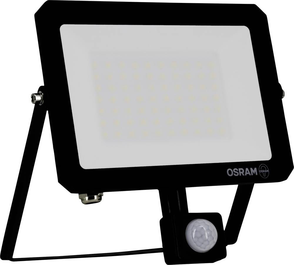 OSRAM HOMELIGHTING FLOODLIGHT LUX SENSOR 50W 840 BLACK 4099854489822