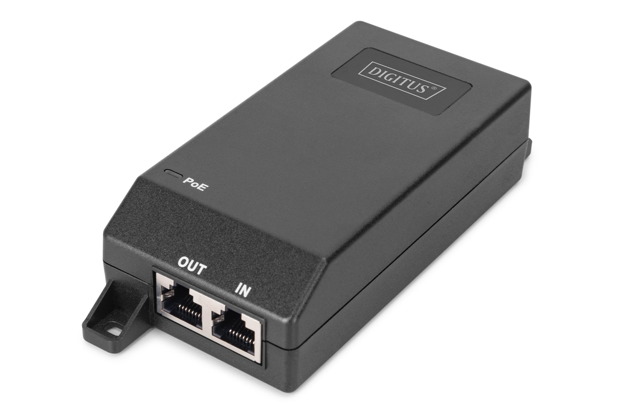 Digitus Gigabit Ethernet PoE+ injector, 802.3at, 30 W - Digitus